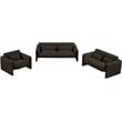 Meridian Furniture Stylus Brown Boucle Fabric Sofa