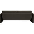 Meridian Furniture Stylus Brown Boucle Fabric Sofa