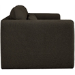 Meridian Furniture Stylus Brown Boucle Fabric Sofa
