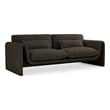 Meridian Furniture Stylus Brown Boucle Fabric Sofa