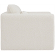 Meridian Furniture Stylus Cream Boucle Fabric Chair