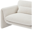 Meridian Furniture Stylus Cream Boucle Fabric Chair