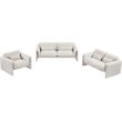 Meridian Furniture Stylus Cream Boucle Fabric Chair