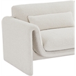 Meridian Furniture Stylus Cream Boucle Fabric Chair