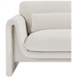 Meridian Furniture Stylus Cream Boucle Fabric Chair
