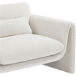 Meridian Furniture Stylus Cream Boucle Fabric Chair