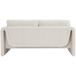 Meridian Furniture Stylus Cream Boucle Fabric Loveseat