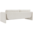 Meridian Furniture Stylus Cream Boucle Fabric Sofa