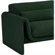 Meridian Furniture Stylus Green Boucle Fabric Chair