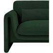Meridian Furniture Stylus Green Boucle Fabric Chair