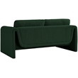 Meridian Furniture Stylus Green Boucle Fabric Loveseat