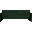 Meridian Furniture Stylus Green Boucle Fabric Sofa
