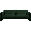 Meridian Furniture Stylus Green Boucle Fabric Sofa