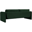 Meridian Furniture Stylus Green Boucle Fabric Sofa