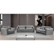 Meridian Furniture Stylus Grey Boucle Fabric Loveseat