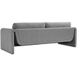 Meridian Furniture Stylus Grey Boucle Fabric Sofa