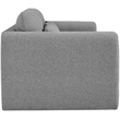 Meridian Furniture Stylus Grey Boucle Fabric Sofa