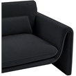 Meridian Furniture Sloan Black Velvet Fabric Chair