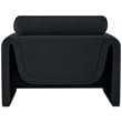 Meridian Furniture Sloan Black Velvet Fabric Chair
