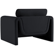 Meridian Furniture Sloan Black Velvet Fabric Chair