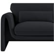 Meridian Furniture Sloan Black Velvet Fabric Chair