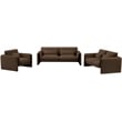 Meridian Furniture Sloan Brown Velvet Fabric Chair