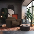 Meridian Furniture Sloan Brown Velvet Fabric Chair