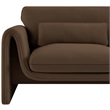 Meridian Furniture Sloan Brown Velvet Fabric Chair
