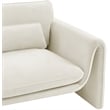 Meridian Furniture Sloan Cream Velvet Fabric Chair