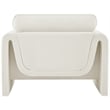 Meridian Furniture Sloan Cream Velvet Fabric Chair