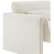 Meridian Furniture Sloan Cream Velvet Fabric Chair