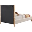 Meridian Furniture Kona Cream Fabric Twin Bed