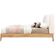 Meridian Furniture Ventura Cream Fabric Full Bed