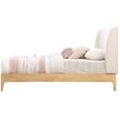 Meridian Furniture Ventura Cream Fabric Twin Bed