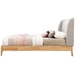 Meridian Furniture Ventura Grey Fabric King Bed