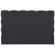 Meridian Furniture Deco Grey Boucle Fabric Full Bed