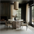 Meridian Furniture Formentera Brown Dining Table