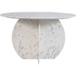 Meridian Furniture Formentera White Dining Table