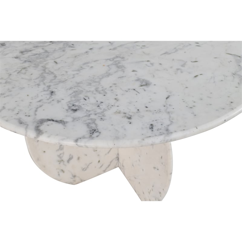Meridian Furniture Formentera White Dining Table