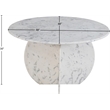 Meridian Furniture Formentera White Dining Table