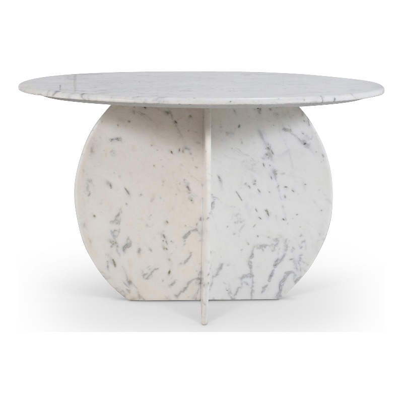 Meridian Furniture Formentera White Dining Table