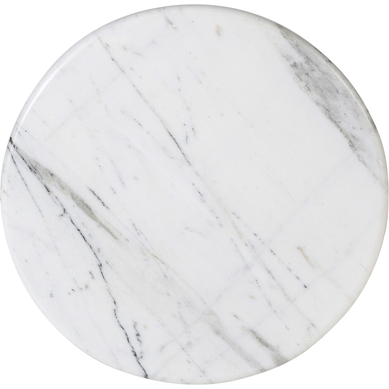 Meridian Furniture Formentera White End Table
