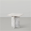 Meridian Furniture Verona White End Table