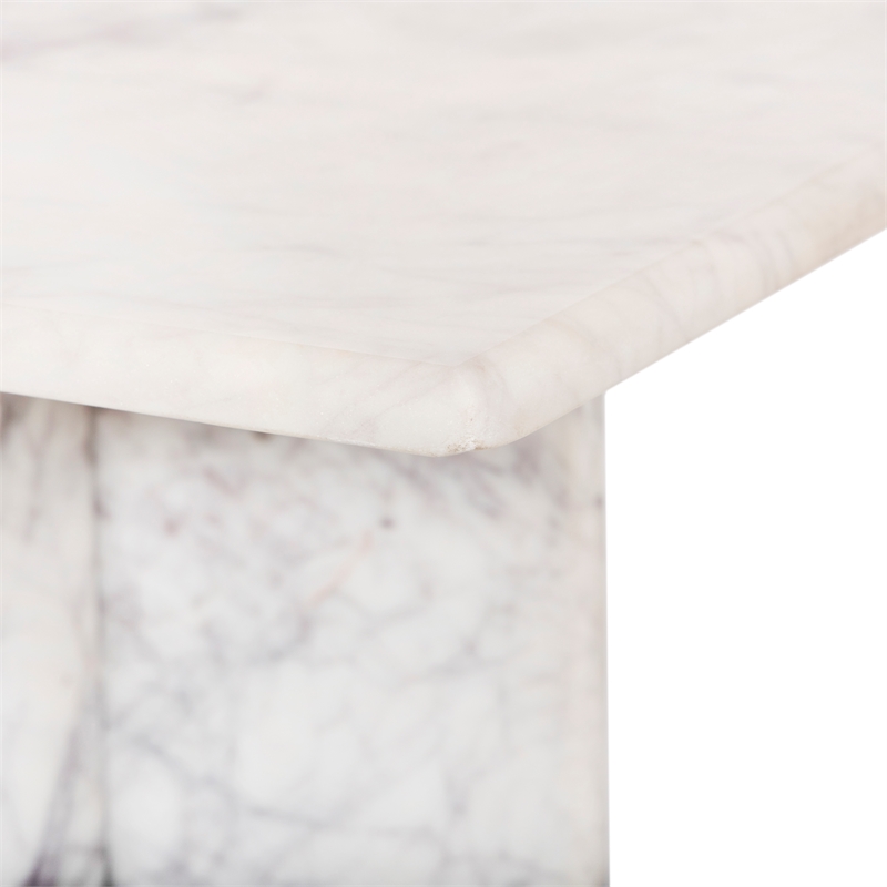 Meridian Furniture Verona White End Table