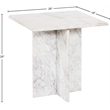 Meridian Furniture Verona White End Table