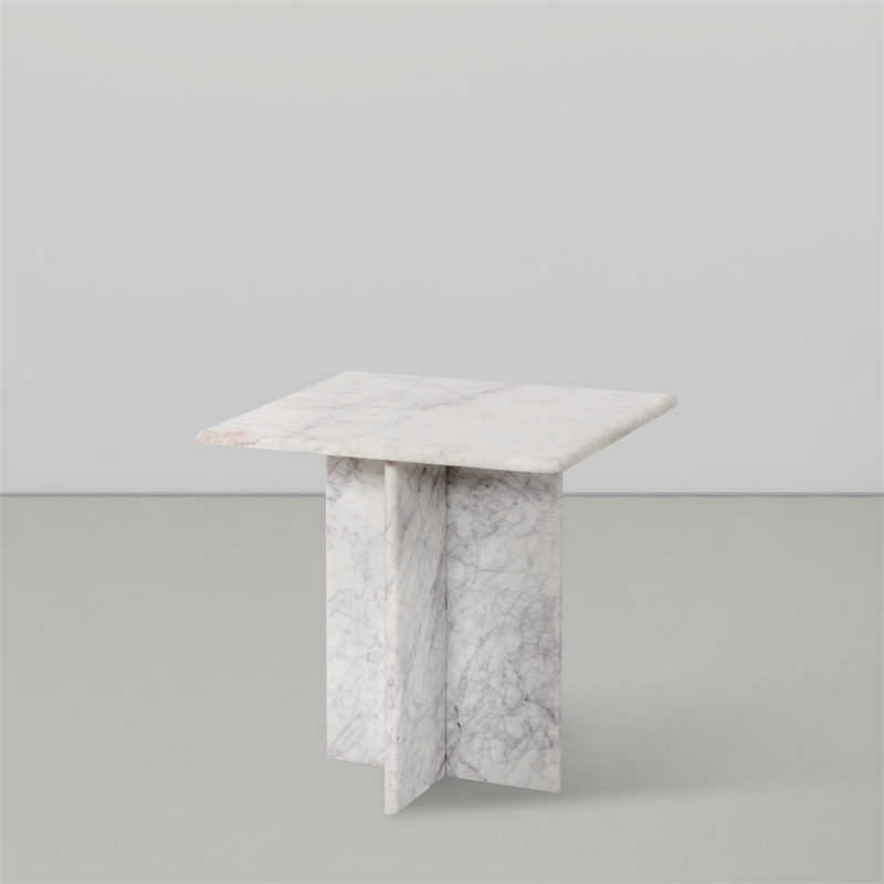 Meridian Furniture Verona White End Table