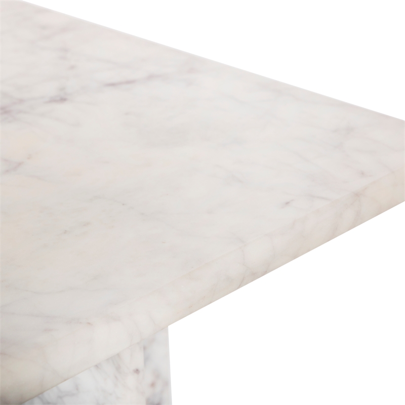 Meridian Furniture Verona White End Table