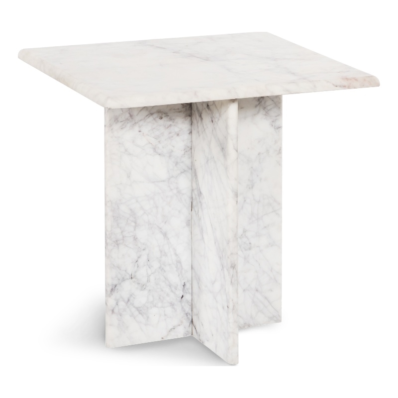 Meridian Furniture Verona White End Table