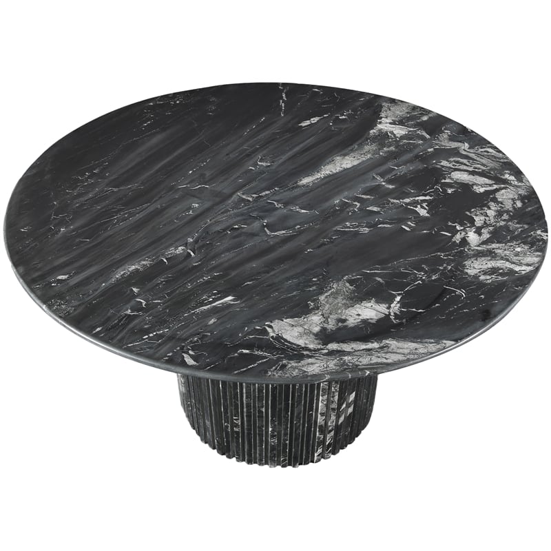 Meridian Furniture Genoa Black Marble Coffee Table