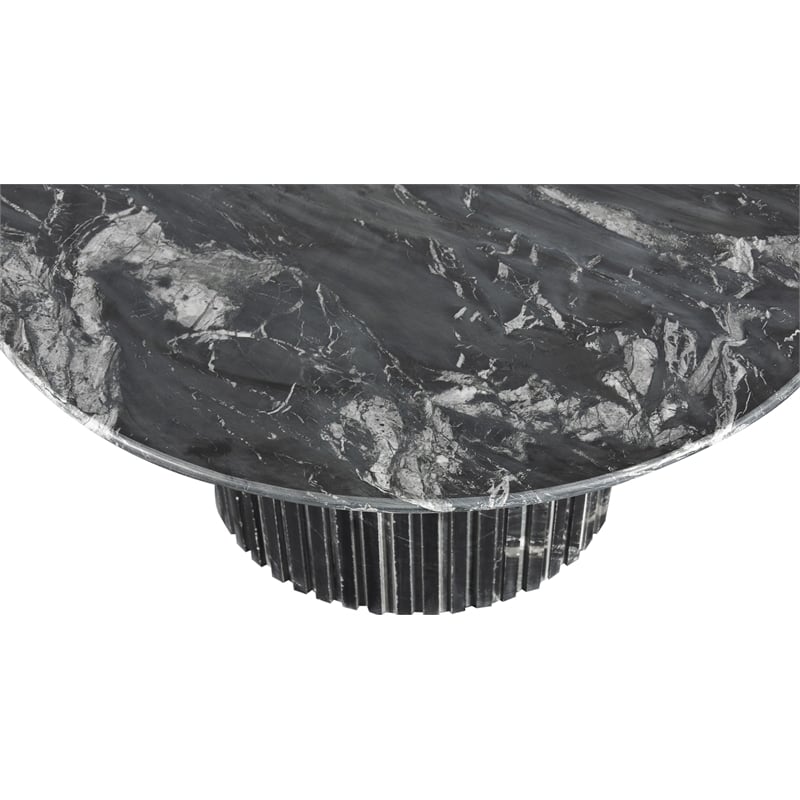 Meridian Furniture Genoa Black Marble Coffee Table